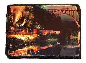 Van Buren Productions VBP1250 Steam Night Shot Under Bridge Slate