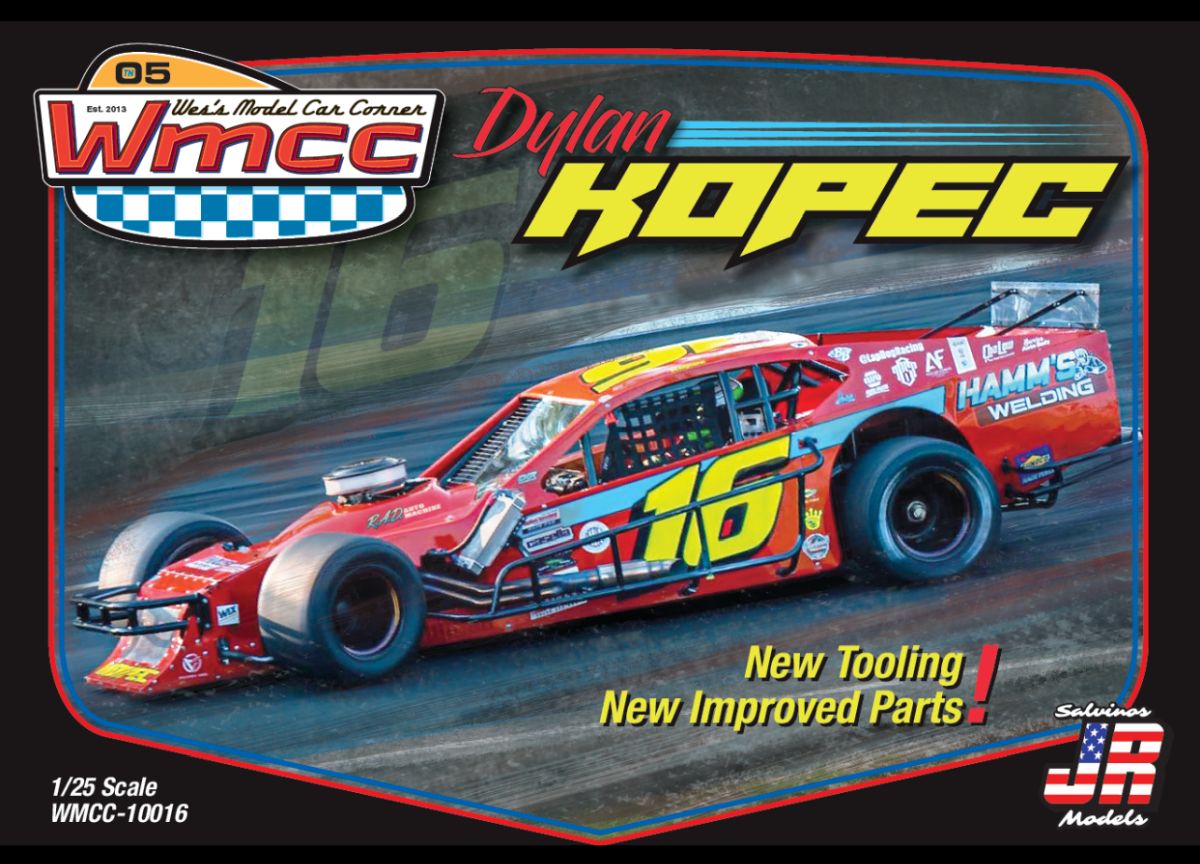 Wes's Model Cars 10016 Dylan Kopec #16 Asphalt Modified Ages 18+