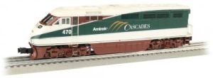 Williams Model Trains 23403 O FP59PHI Diesel Amtrak Cascades #470