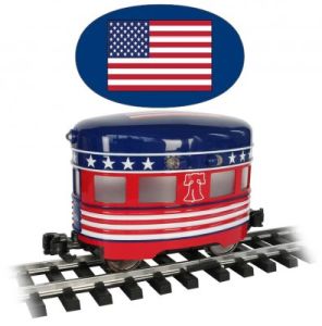 Williams Model Trains 23701 O Eggliner Independence Day