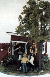 Woodland Scenics 106 HO The Tack Shed