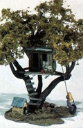 Woodland Scenics 107 HO Tommys Treehouse Scene