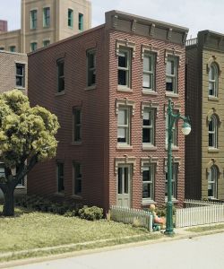 Woodland Scenics 10900 HO DPM Townhouse #1
