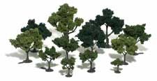 Woodland Scenics 1101 Tree Kit 3/4 -3  Green Deciduous
