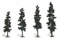 Woodland Scenics 1105 Tree Kit 4 -6  Conifer Green