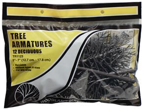 Woodland Scenics 1120 Tree Armatures 3/4 -2  Deciduous
