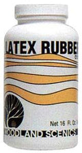 Woodland Scenics 1204 Latex Rubber/16oz