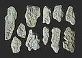 Woodland Scenics 1231 Surface Rocks rock mold 5 x 7