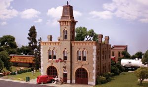 Woodland Scenics 12400 HO DPM Fire Station No.3
