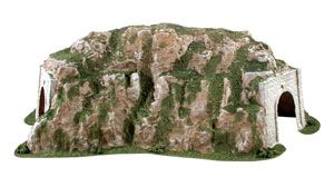 Woodland Scenics 1311 HO Curved Tunnel/15.5 x25.75