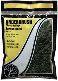 Woodland Scenics 134 Underbrush Foliage/Olive Green