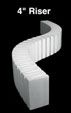 Woodland Scenics 1409 Foam Riser-4  2pc