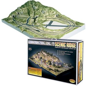 Woodland Scenics 1482 N Scenic Ridge Layout Kit