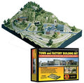 Woodland Scenics 1485 N Town & Factory Building Set
