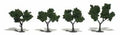 Woodland Scenics 1504 Trees 2 -3  Medium Green