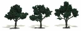 Woodland Scenics 1508 Trees 3 -4  Dark Green