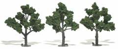 Woodland Scenics 1510 Trees 4 -5  Medium Green