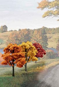 Woodland Scenics 1577 Bulk Trees 3 -5  Fall Colors/14pc