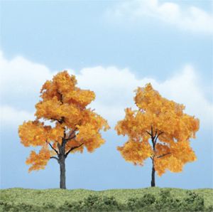 Woodland Scenics 1604 Fall Maple Tree 2 -3 /2pc