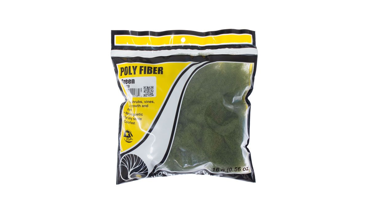 Woodland Scenics 178 Poly Fiber/Green