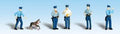 Woodland Scenics 1822 HO Policeman