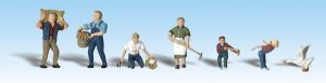 Woodland Scenics 1857 HO Farm People