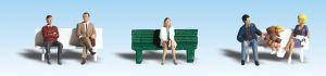 Woodland Scenics 1861 HO Bus Stop People