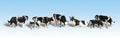 Woodland Scenics 1863 HO Holstein Cows
