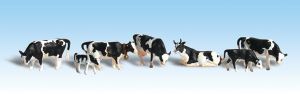 Woodland Scenics 1863 HO Holstein Cows