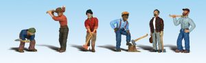 Woodland Scenics 1876 HO Lumberjacks