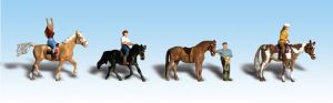 Woodland Scenics 1889 HO Horseback Riders