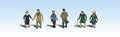 Woodland Scenics 1900 HO Couples in Coats