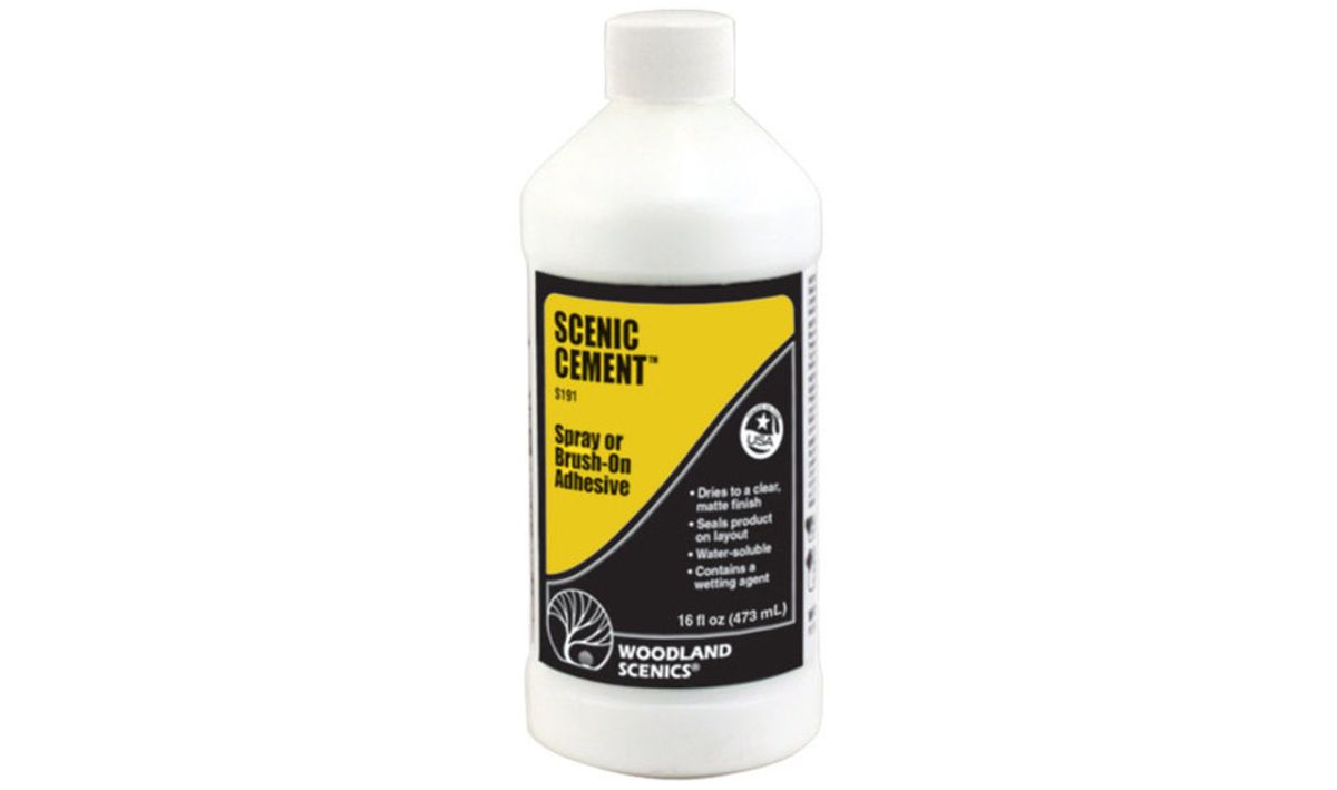 Woodland Scenics 191 Scenic Cement/16oz