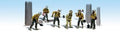 Woodland Scenics 1919 HO Smoke Jumpers