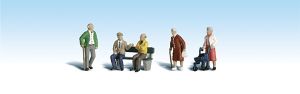 Woodland Scenics 1922 HO Senior Citizens