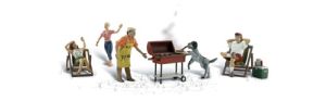 Woodland Scenics 1929 HO Backyard Barbeque