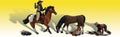 Woodland Scenics 1940 HO Ridin & Ropin