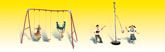 Woodland Scenics 1943 HO Playground Fun