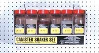 Woodland Scenics 199 Canister Shaker Set/6pk