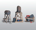 Woodland Scenics 212 HO Fuel Stands/3pc