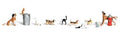 Woodland Scenics 2140 N Dogs & Cats