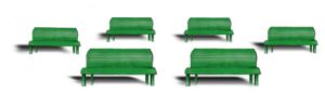 Woodland Scenics 2181 N Park Benches