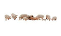 Woodland Scenics 2218 N Yorkshire Pigs