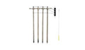 Woodland Scenics 2265 HO Pre-Wired Poles Single Crossbar
