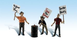 Woodland Scenics 2557 G Striking Picketers