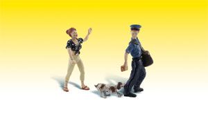 Woodland Scenics 2560 G Pollys Postal Pursuit