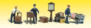 Woodland Scenics 2757 O Depot Workers & Accessories