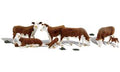 Woodland Scenics 2767 O Hereford Cows