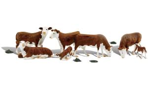 Woodland Scenics 2767 O Hereford Cows