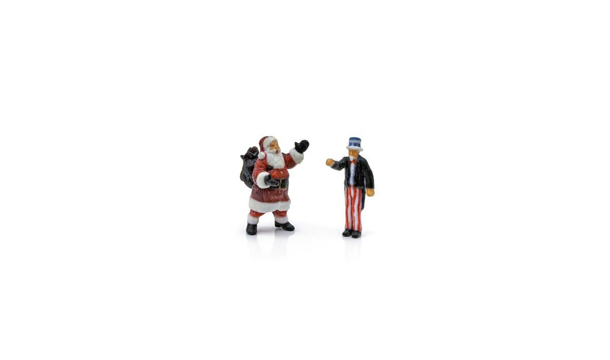 Woodland Scenics 2864 O Holiday Figures 2 PK